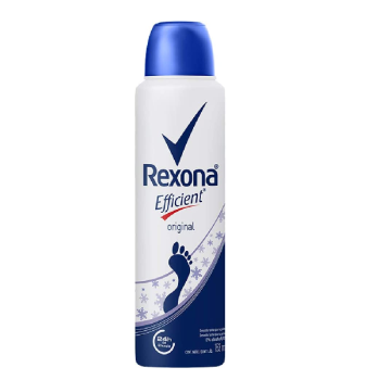 Desodorante para Pés Rexona 153ml Efficient Aerossol Original, REXONA (A embalagem pode variar)