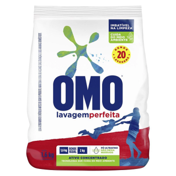 Sabão em Pó Lavagem Perfeita 1,6Kg Sachê