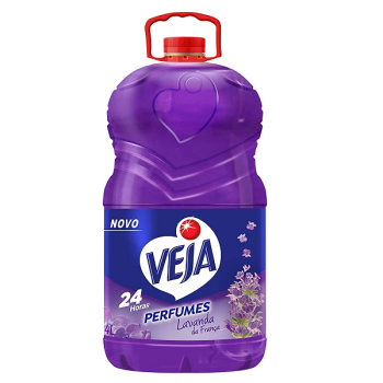 Limpador Perfumes Lavanda da França, Veja, 4 L