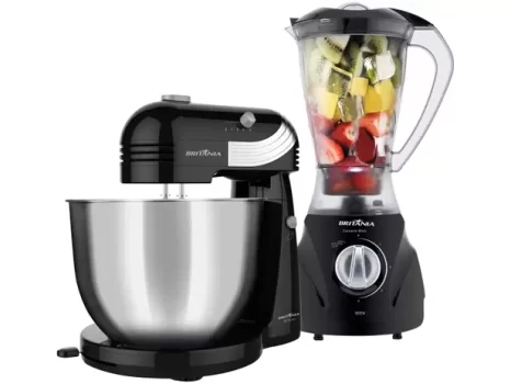 Kit BKT39P Britânia com Liquidificador – Batedeira