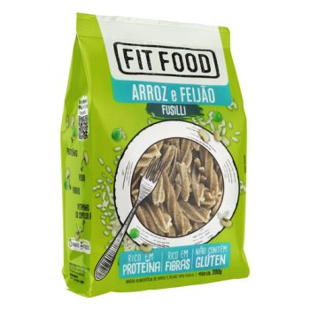 Macarrão de Arroz com Feijão Fusilli Fit Food Pacote 200g