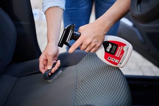 Removedor de Manchas de Tecidos e Estofados WAP REMOVE MANCHAS 500ML, Branco e Rosa