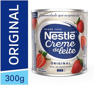 Creme de Leite, Nestlé, Tradicional, 300 G