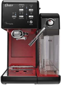 Cafeteira Expresso Prima Latte II, Vermelho, 220v, Oster