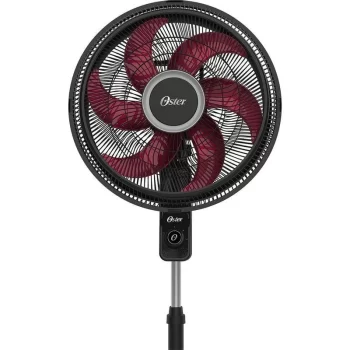 Ventilador de Coluna Oster Power Fresh Preto e Vermelho – 220V, OVTR881-220