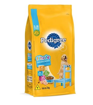 Ração Pedigree Para Cães Filhotes Raças Médias e Grandes 3 kg