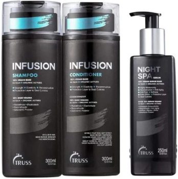 Infusion (shampoo + Condicionador) + Night Spa Truss