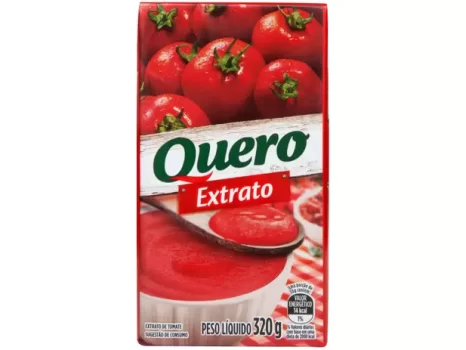 Extrato de Tomate Quero 320g