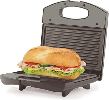 Sanduicheira Mallory Grill Max Inox 127v Preto