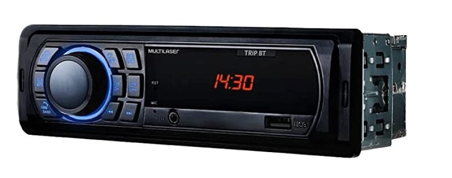 Som Automotivo Multilasertrip Bt Mp3 4X25Wrms Fm/Usb/Aux – P3344