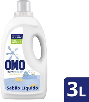 Sabão Líquido Omo Puro Cuidado 3L