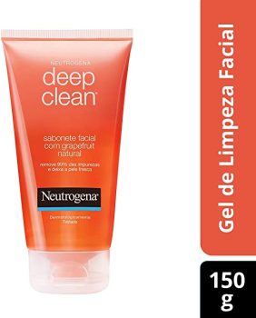 Sabonete Facial Deep CleanGrapefruit, Neutrogena, 150g