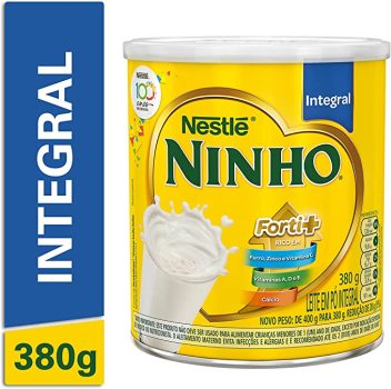 Leite em Pó Integral Ninho 380g
