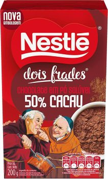 Chocolate em Pó, Nestlé, Dois Frades, 200g