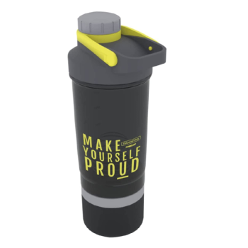 Coqueteleira Power Up 3 em 1 Corpo Copopoliéster e Misturador de Aço Inox Tramontina – 29813062