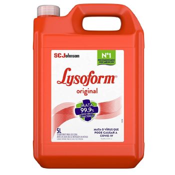 Desinfetante Bruto, Lysoform, 5 Litros