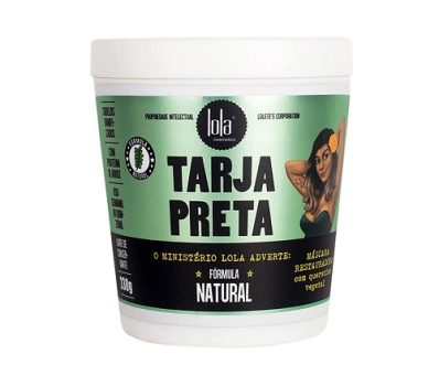 Lola Cosmetics Tarja Preta Queratina Vegetal – Máscara de Reconstrução 230g