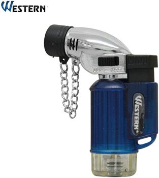 MINI MACARICO RECARREGAVEL COM INTERRUPTOR E CONTROLE DEFLUXO WESTERN