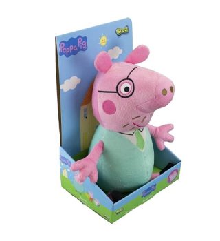 PELUCIA PAPAI PIG – PEPPA PIG 33CM
