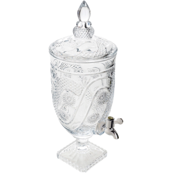 Dispenser de Cristal para Bebida com Pé Glory 4L – Wolff