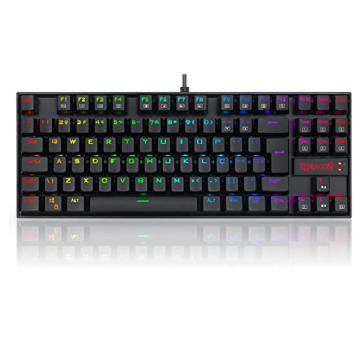 Teclado Mecânico Gamer Redragon Kumara RGB Switch Outemu Brown ABNT2 – K552RGB-1 (BROWN)