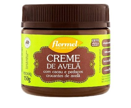 Creme de Avelã Crocante Zero Flormel 150g
