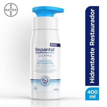 Bepantol Derma Hidratante Restaurador Loção Corporal Diária 400ml, Bepantol