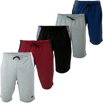 Kit 5 Bermuda Moletom Masculina Original