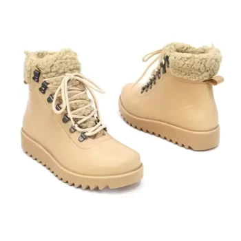 Bota Colcci Wiley Cano Médio Fake Fur Feminina