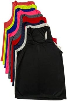 Kit 9 Blusinhas Regata Feminina Nadador Musculação Academia Fitness