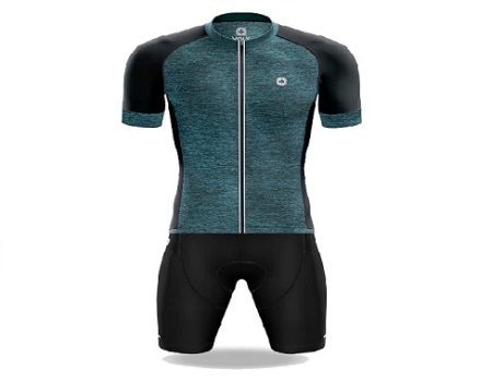 Conjunto Ciclismo Camisa Bermuda Masculina com Bolso DryFit