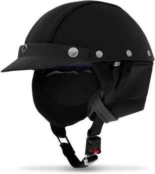 Capacete Custom Pro Tork Coquinho Preto