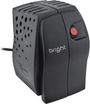 Bright PE576 – Estabilizador Eletronico 500Va Bivolt 115V Bright, Preto, Medio
