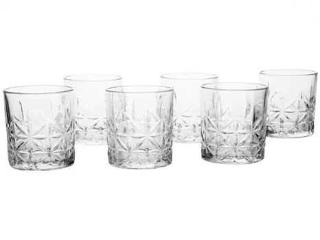 Jogo de Copos de Vidro 330ml 6 Peças Haus – Pavillion
