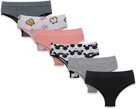 Kit com 6 Calcinhas Cintura Alta Conforto Algodão