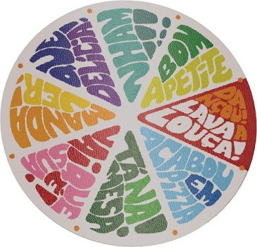 Tabua De Vidro Para Pizza Fatias Euro Decorado