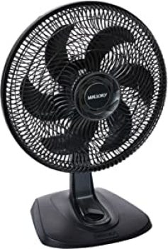 Ventilador de Mesa, TS40+, Preto, 110v, Mallory