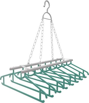 Mini Varal para 8 Camisas, Multicor, LAV3819, Flash Limp