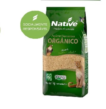 Açúcar Demerara Orgânico Native 1kg