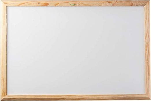 Quadro Branco Standard, Souza & Cia, Moldura de Madeira, 60×40