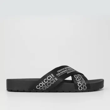 Rasteira Colcci Estampada Tiras Cruzadas