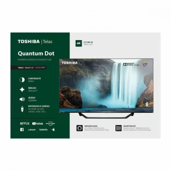 Smart Tv Uhd 4k 55″ Wifi Preto Bivolt
