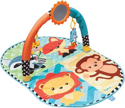 Tapete Atividades Baby – Amiguinhos Da Selva, Buba, Colorido