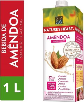 Bebida Vegetal NATURES HEART Amêndoa 1L