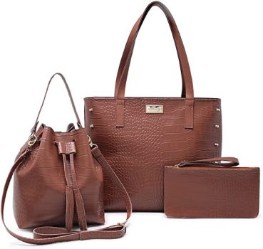 Kit 3 Bolsas Sacolas Femininas