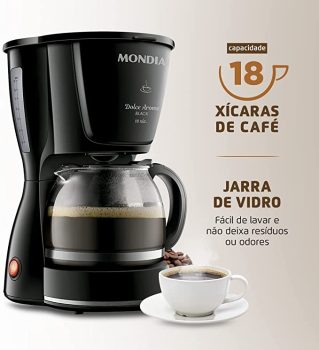 Cafeteira Elétrica Dolce Arome, 220V, Mondial – C-30-18X-FB