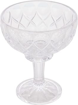 Wolff Angel Conjunto de 6 Taças de Cristal para Sobremesa, Transparente, 260 ml