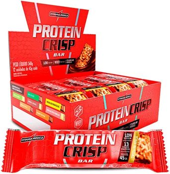 Protein Crisp Bar 12 und Integralmedica – Trufa de Avelã