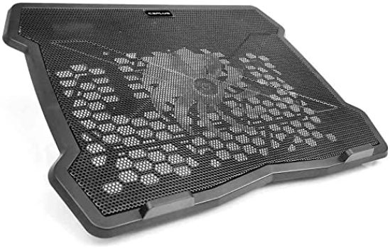 Base para Notebook C3Plus NBC-01BK 14″ Preto – Refrigerada com Cooler de 140mm Notebooks até 14″ Ajustável