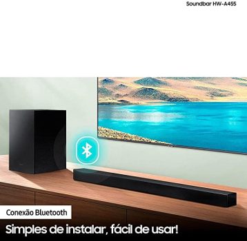 SOUNDBAR SAMSUNG HW-A455/ZD 300W RMS